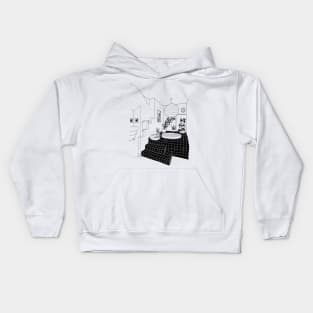 bathroom jacuzzi Kids Hoodie